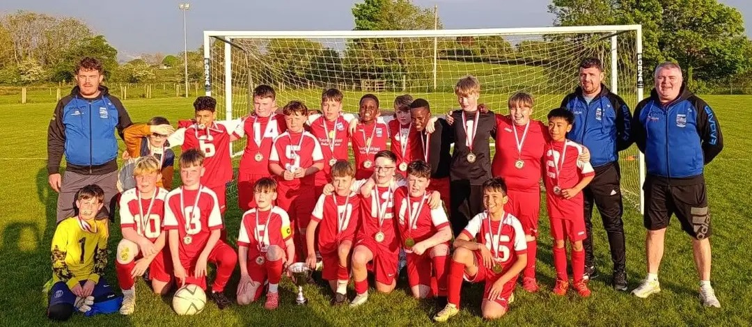 U12S Boys Unbeaten League Champions